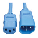 Tripp Lite P004-006-ABL 6FT Computer Power Extension Cord 10A 18AWG C14 C13 BLUE