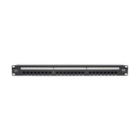 Tripp Lite N252-P24 Cat6 24-Port Patch Panel PoE+ Compliant 110/Krone 568A/B BLK