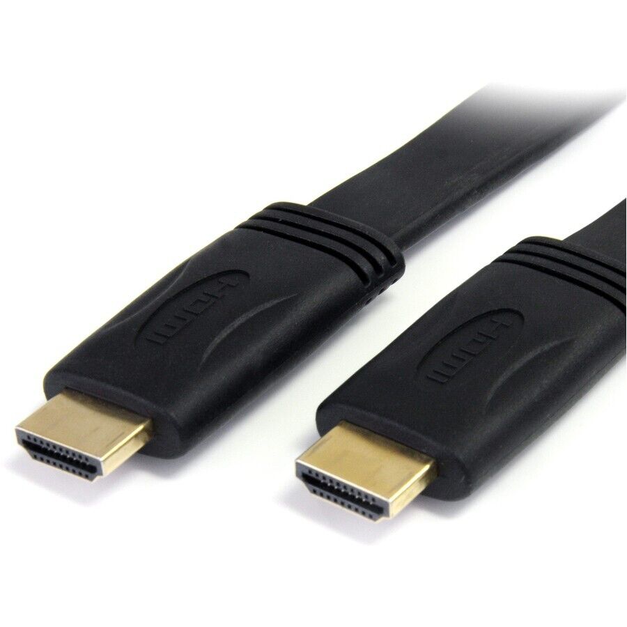 StarTech HDMIMM25FL 25 ft Flat High Speed HDMI Cable with Ethernet - Ultra HD 4k