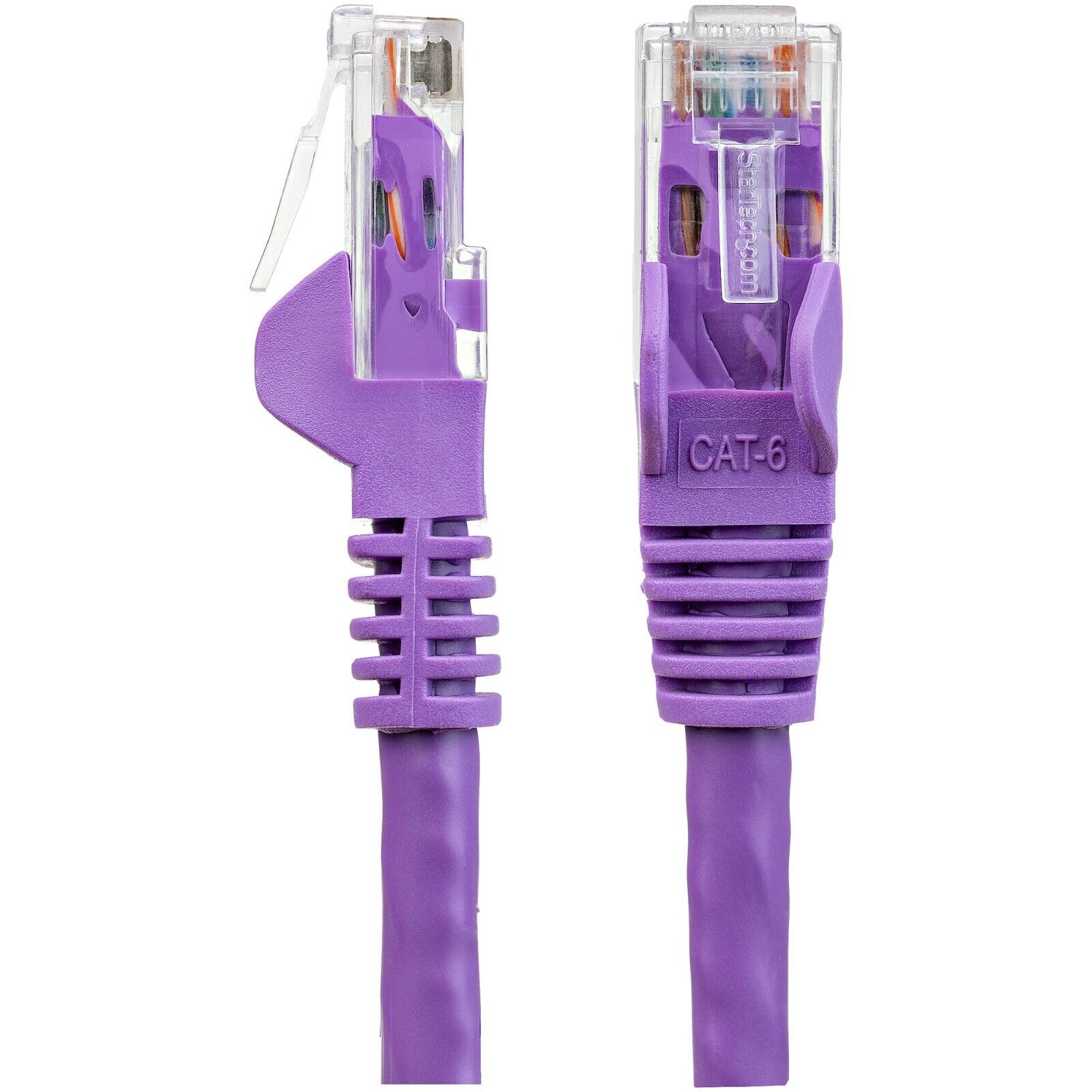 StarTech N6PATCH6PL 6ft CAT6 Ethernet Cable - Purple Snagless Gigabit - 100W PoE