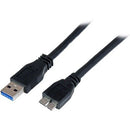 StarTech USB3CAUB1M 1m (3ft) Certified SuperSpeed USB 3.0 A to Micro B Cable