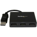 StarTech MSTDP123DP 3-Port Multi Monitor Adapter, DisplayPort 1.2 MST Hub, Dual