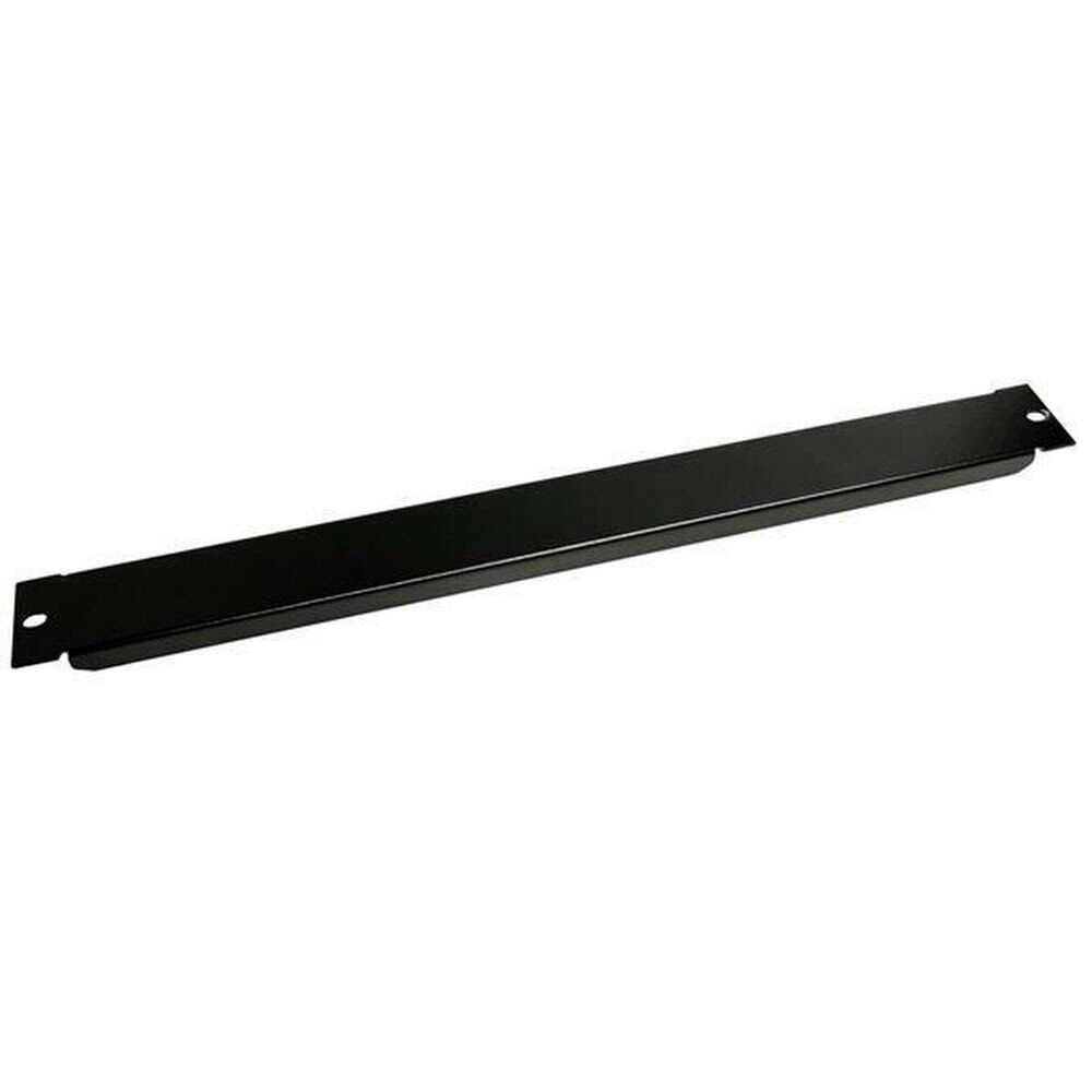 StarTech BLANKB1 Blanking Panel - 1U - 19in - Steel - Black - Blank Rack Panel