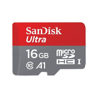 SanDisk SDSQUNC-016G-AN6MA Ultra 16 GB UHS-I microSDHC - 98 MB/s Read