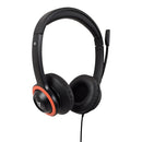 V7 HU540E Safe sound Education k-12 Headset with Microphone, volume limited,