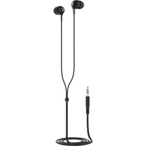 V7 HA200 3.5mm Noise Isolating Stereo Earbuds - Stereo - Black - Mini-phone