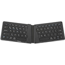 Targus AKF003US Ergonomic Foldable Bluetooth Antimicrobial Keyboard