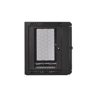 V7 RMWC9UV450-1N 9U Rack Wall Mount Vented Locking Enclosure Switch Servers