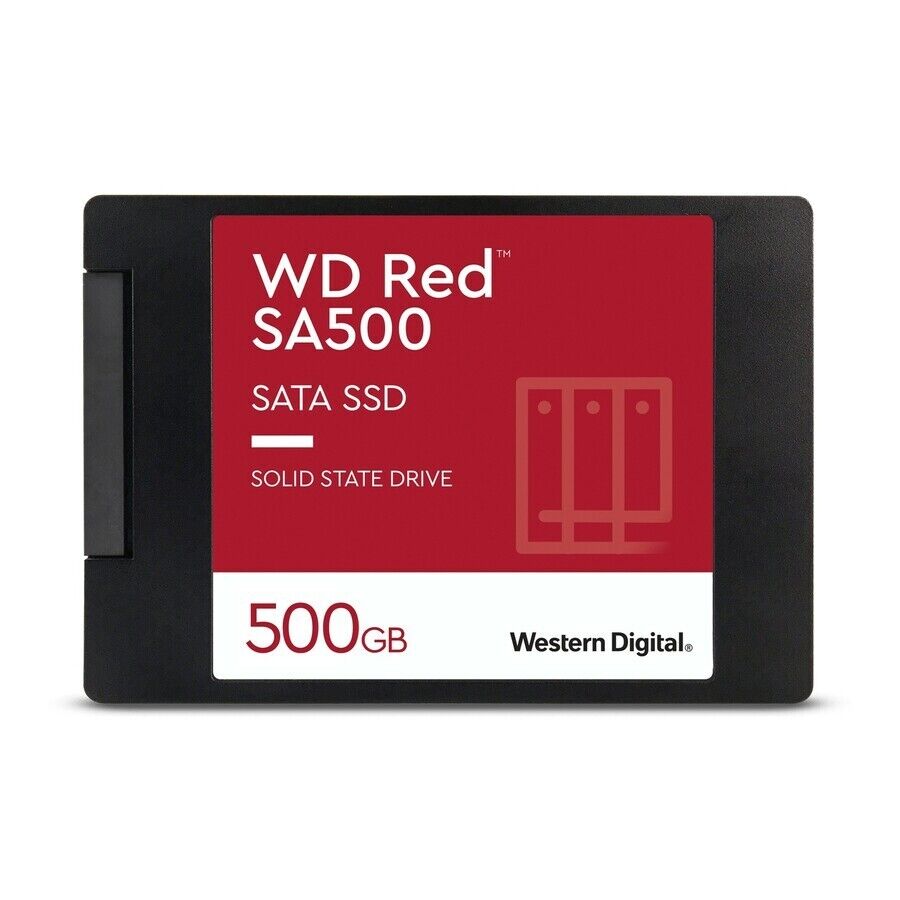 WD WDS500G1R0A Red 500 GB Solid State Drive - 2.5" Internal - SATA (SATA/600)