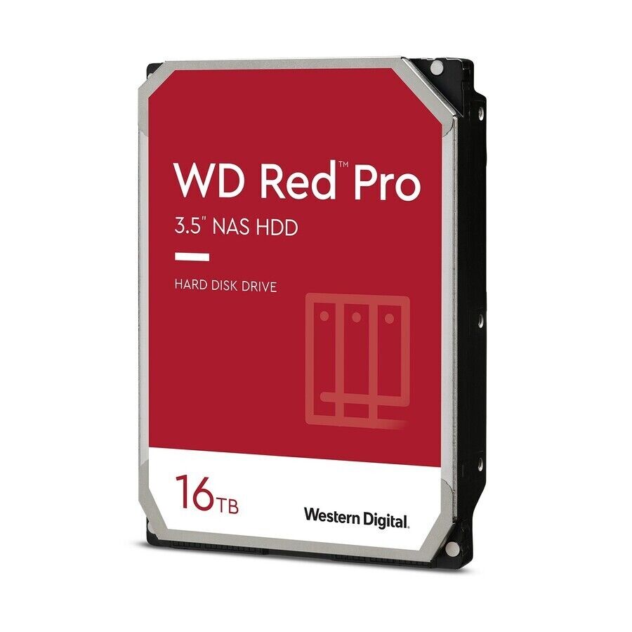 WD WD161KFGX Red Pro 16 TB Hard Drive - 3.5" Internal - SATA (SATA/600) 7200rpm