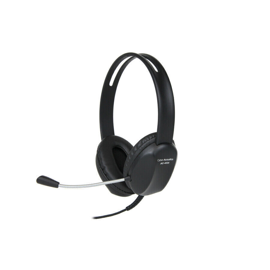 Cyber Acoustics AC-4006 USB Stereo Headset - Stereo - USB - Wired
