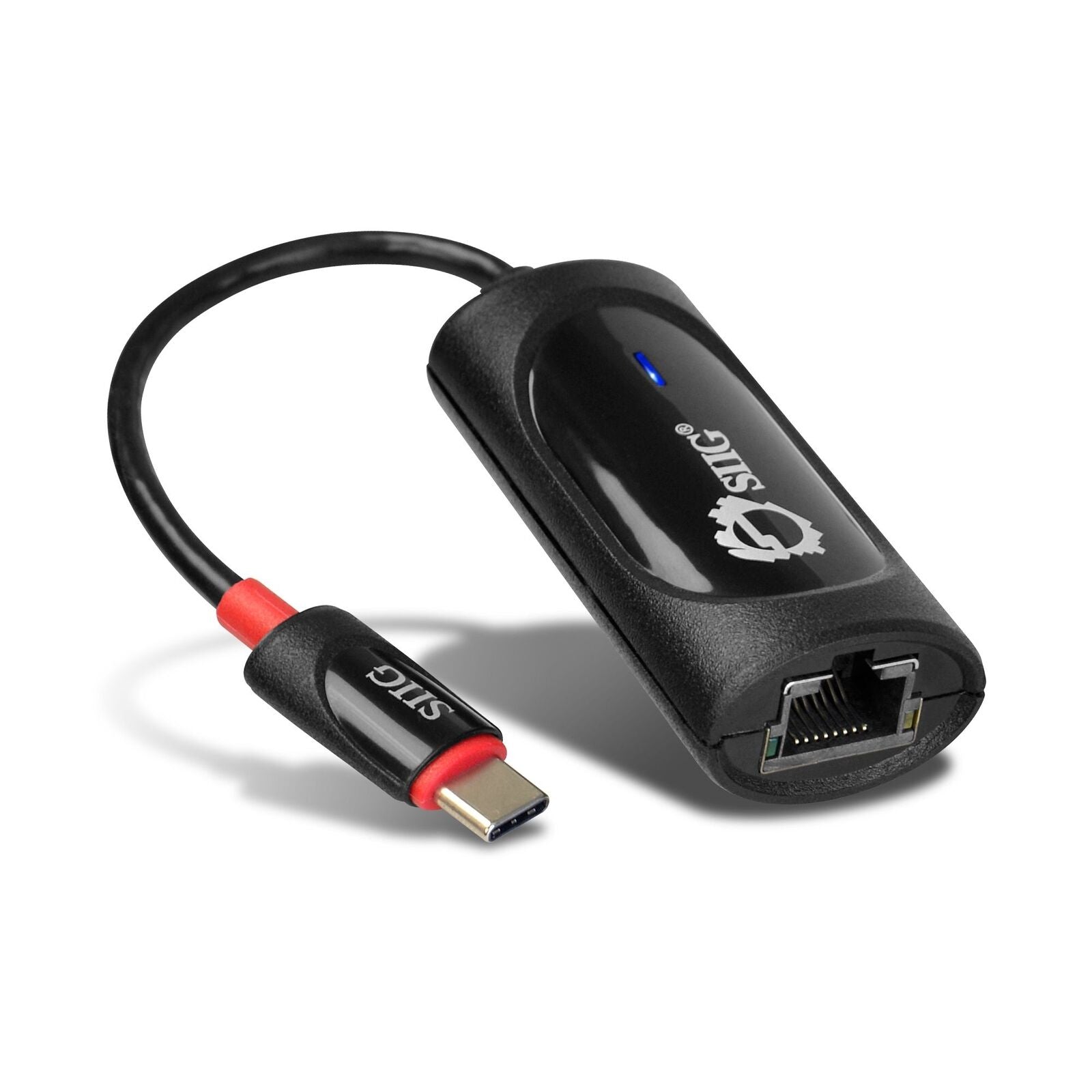 SIIG JU-NE0914-S1 USB-C to Gigabit Ethernet Adapter - USB 3.0