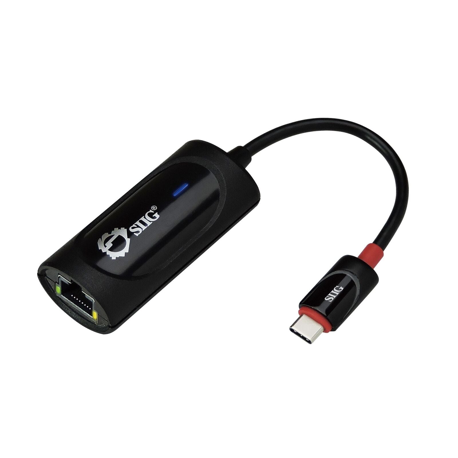 SIIG JU-NE0914-S1 USB-C to Gigabit Ethernet Adapter - USB 3.0