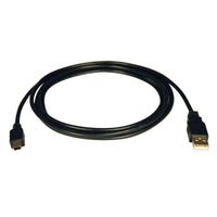 Tripp Lite U030-003 3FT Hi Speed USB 2.0 A to Mini-B Cable A to 5Pin Mini-B BLK