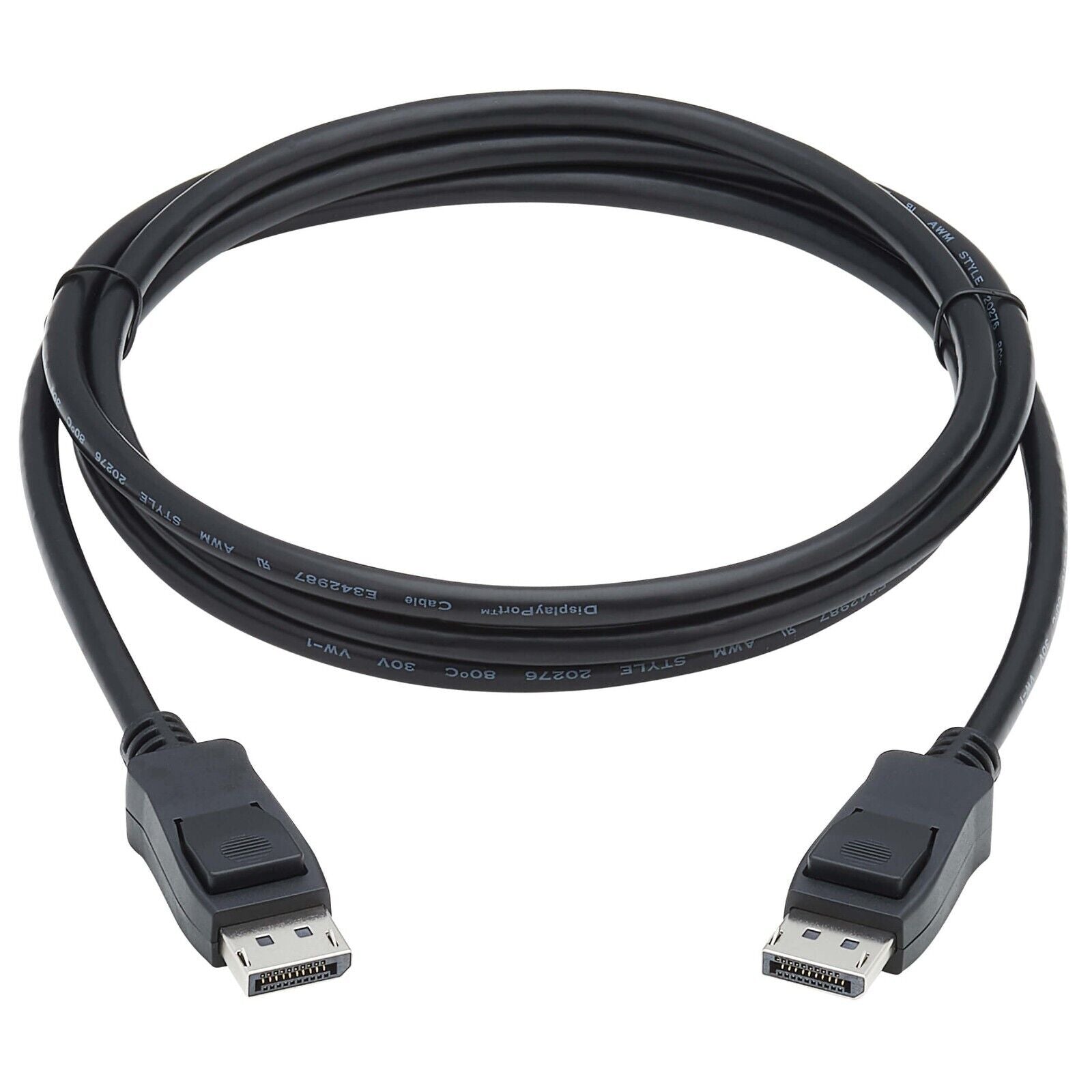 Tripp Lite P580-006-V4 6FT DisplayPort 1.4 8K Cable Latching Connectors BLACK