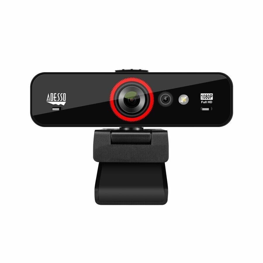 Adesso CYBERTRACK F1 Webcam - 2.1 Megapixel - 30 fps - USB 2.0 - 1920 x 1080