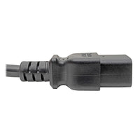 Tripp Lite P036-006 6FT Heavy Duty Power Cord Extension Cable C19 to C20 12A BLK