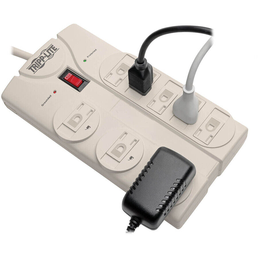 Tripp Lite TLP808 8 Outlet Surge Protector Power Strip 120V w 8FT Cord 1440J