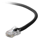 Belkin A3L791-10-BLK-S Cat5e Network Cable - RJ-45 Male Network - 10ft - Black