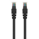 Belkin A3L791-10-BLK-S Cat5e Network Cable - RJ-45 Male Network - 10ft - Black