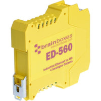 Brainboxes ED-560 Ethernet to 4 Analogue Outputs + RS485 Gateway - Twisted Pair