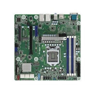 ASRock W480M WS Motherboard W480 W-1200 LGA1200 Max32GB DDR4 PCIE micro-ATX