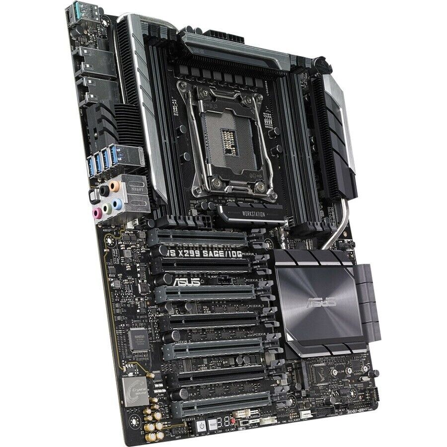 ASUS WS X299 SAGE Motherboard X299 4DIMM 64GB DDR4 Brown Box