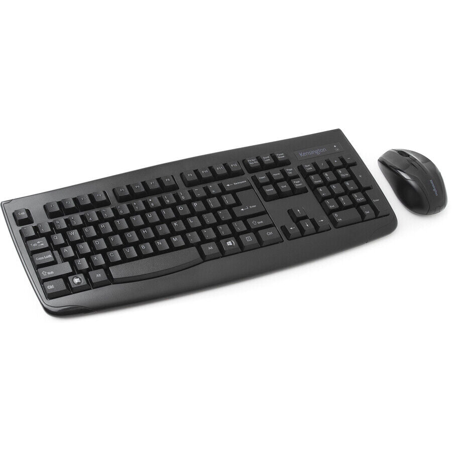 Kensington K75231US Keyboard and Mouse for Life Wireless Desktop Set Retail