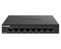 D-Link DGS-108GL 8-Port Gigabit Desktop Switch Metal Black Retail