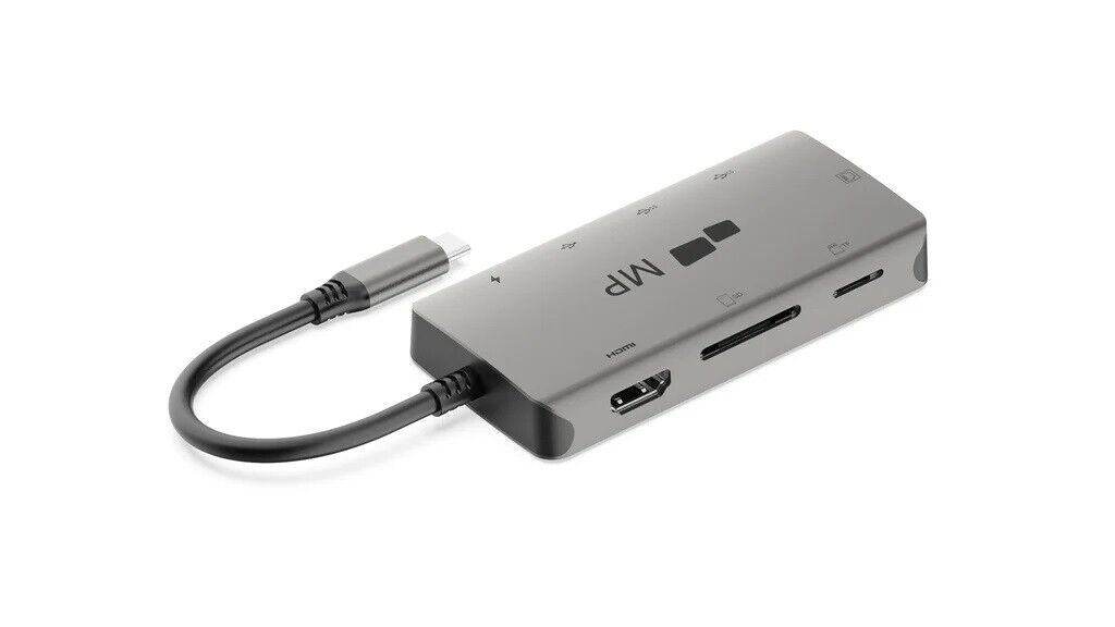 Mobile Pixels 104-1001P01 Accessory 8 in 1 USB C Dongle Retail