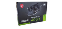 MSI G4060V2XB8C Video Card GeForce RTX 4060 VENTUS 2X BLACK 8G OC Retail