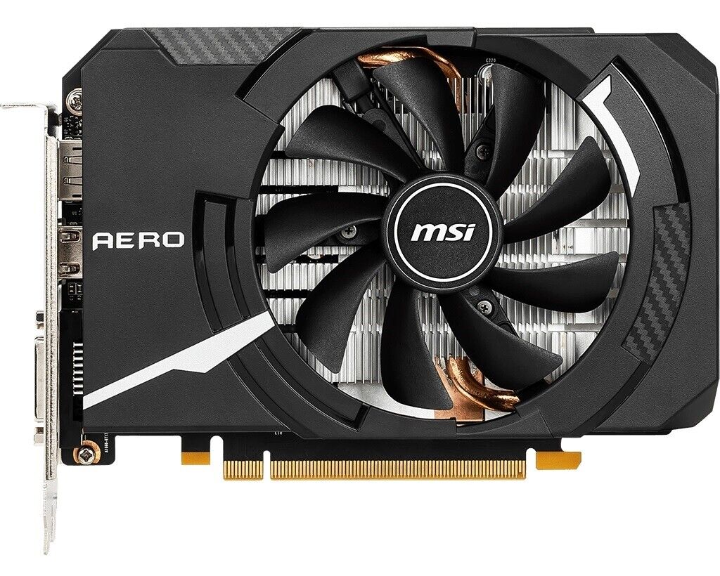 MSI G166SAIC Video Card GTX 1660 Super AERO ITX OC 6GB GDDR6 192B PCIE DL-DVI-D