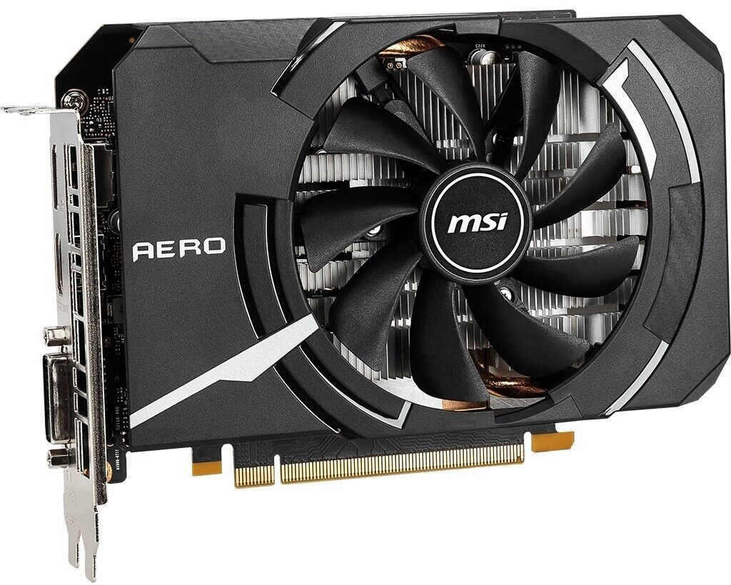 MSI G166SAIC Video Card GTX 1660 Super AERO ITX OC 6GB GDDR6 192B PCIE DL-DVI-D