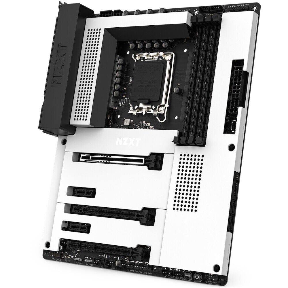 NZXT N7-Z79XT-W1 Motherboard Z790 S1700 128GB DDR5 PCIE ATX White Retail