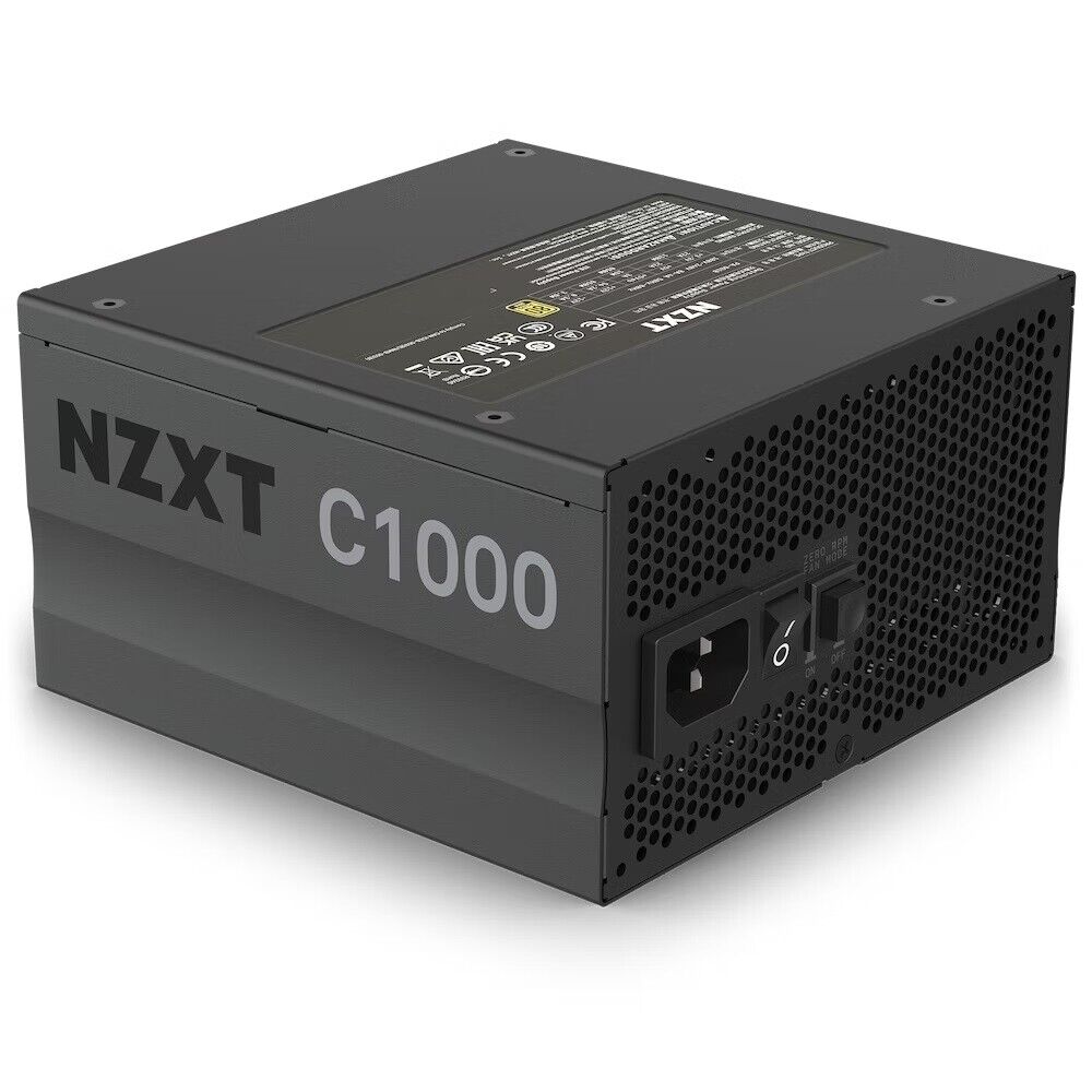 NZXT PA-0G1BB-US Power Supply C1000 GOLD 1000W 80+Gold Full-modular ATX