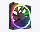 NZXT RF-R12SF-B1 Fan F120 RGB 120mm Fan FDB 12V DC 4-pin PWM Black Retail