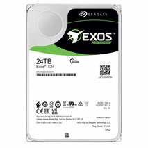 Seagate ST24000NM007H Hard Drive 24TB Exos X24 HDD 3.5 SAS 7200 ISE bare