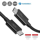 SIIG CB-TB0211-S1 Cable Thunderbolt 4 USB C to USB C Cable 2.3ft(0.7M)