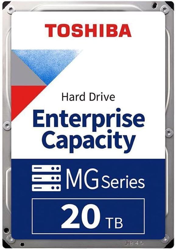 Toshiba MG10ACA20TE MG10 20TB 7200RPM SATA 6Gbps 3.5 512e Bare
