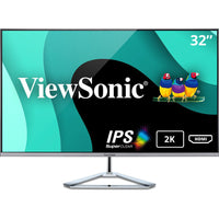ViewSonic VX3276-2K-MHD 32 Inch Widescreen IPS 1440p Monitor - HDI-, DisplayPort