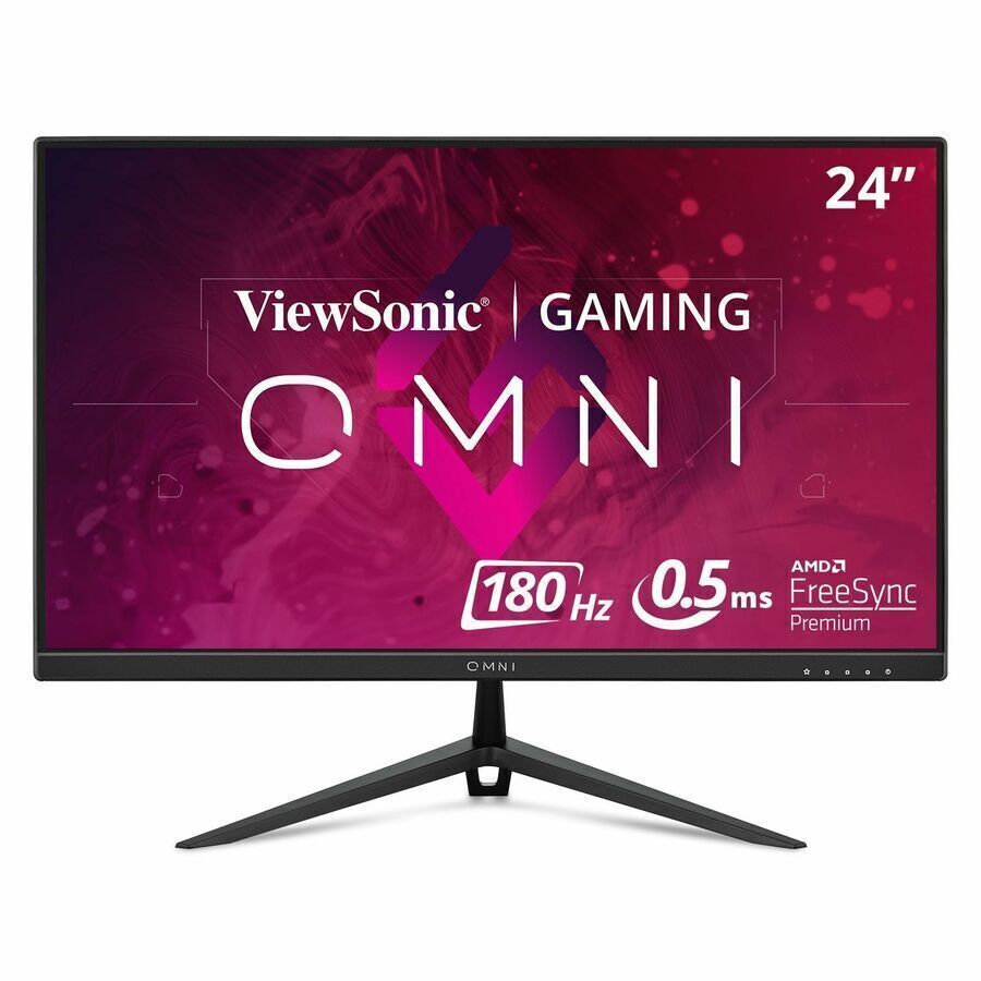 ViewSonic VX2428 Monitor 24" OMNI 1080p 165Hz Gaming AMD FreeSync Premium Retail