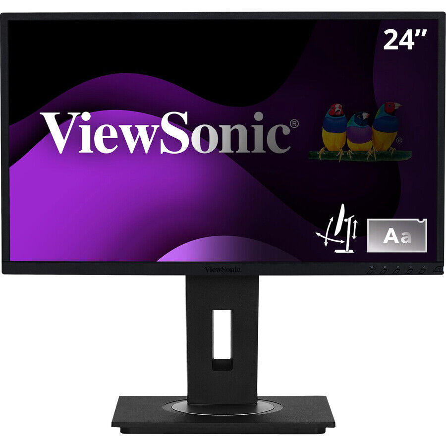 ViewSonic VG2448-PF 24 Inch IPS 1080p Ergonomic Monitor - Full HD