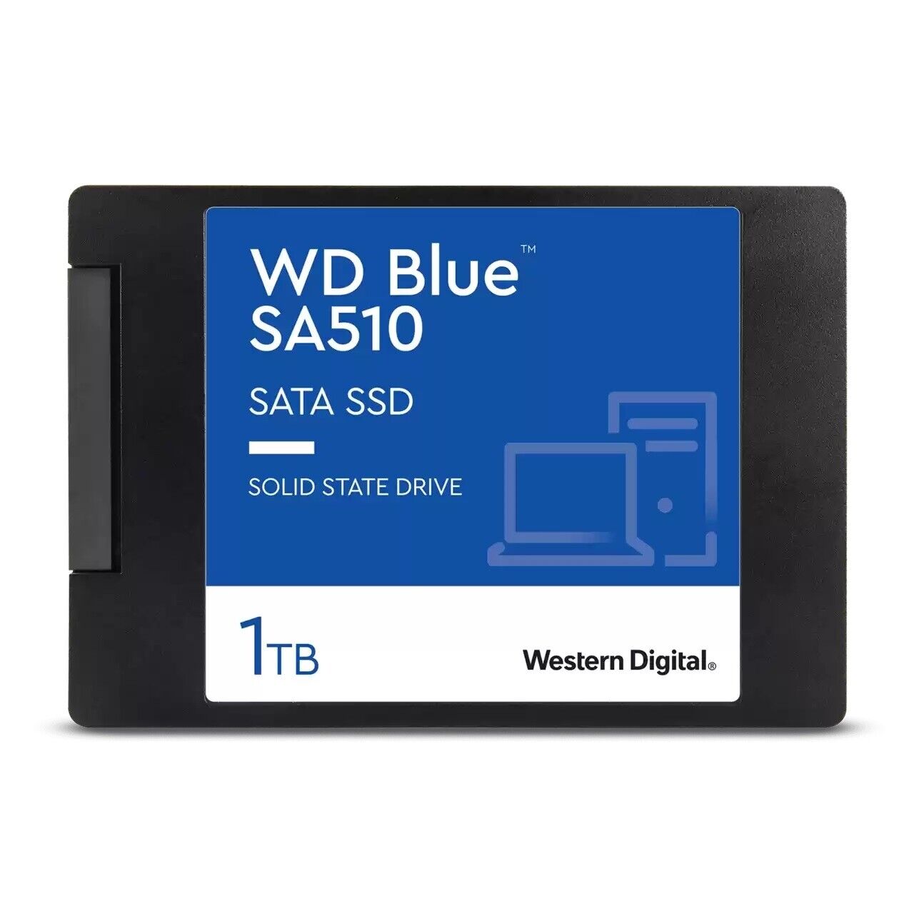 Western Digital WDS100T3B0A SSD 1TB SATA III 2.5 7mm Blue SA510 Retail