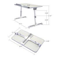 SIIG CE-MT2J12-S1 Adjustable Laptop Bed Desk for MacBook And PC