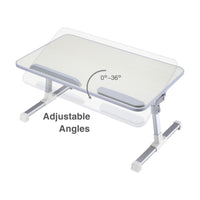 SIIG CE-MT2J12-S1 Adjustable Laptop Bed Desk for MacBook And PC