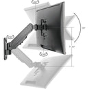 SIIG CE-MT2K12-S1 Aluminum Gas Spring Monitor Wall Mount 17 inch to 32 inch