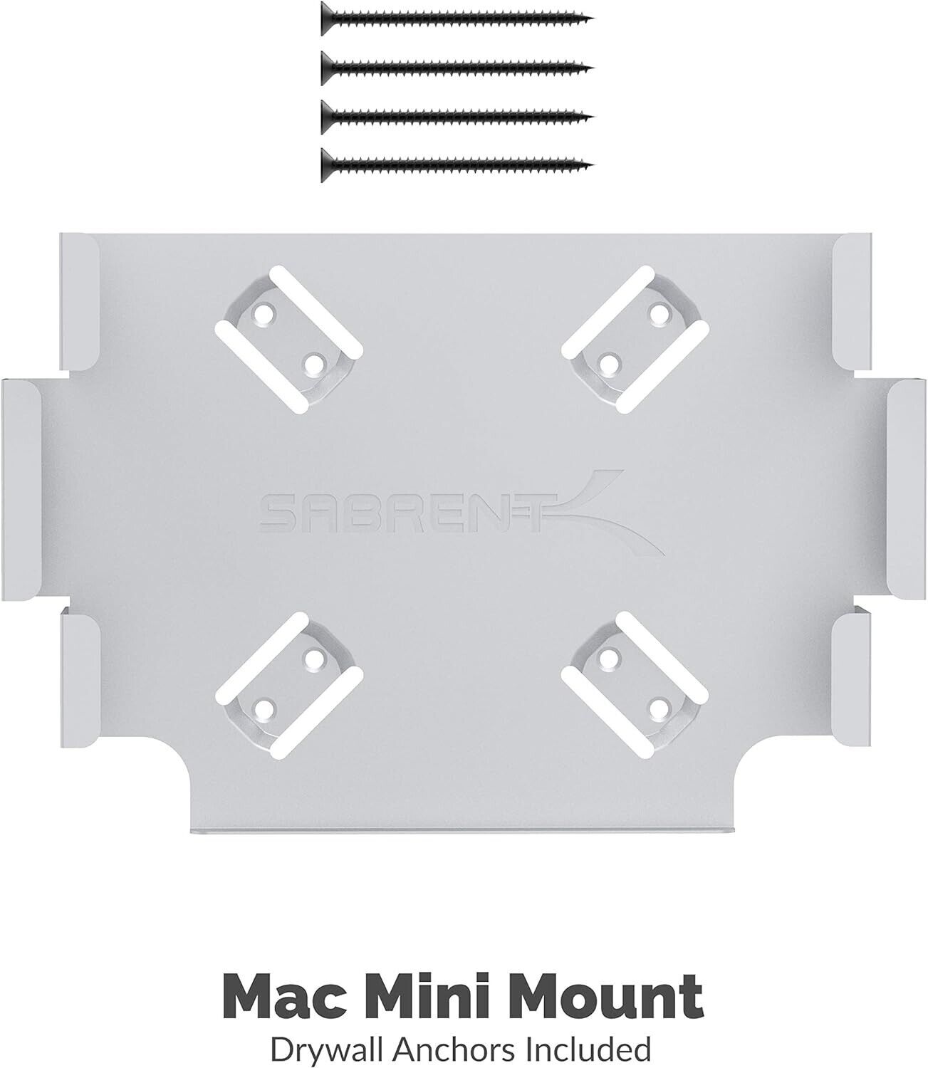 Sabrent BK-MACM Mac Mini Vesa Mount/Wall Mount/Under Desk Mount Bk-Macm