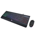 Adesso AKB-137CB 104 Key Illuminated Gaming Backlit Keyboard Mouse Combo 1000DPI