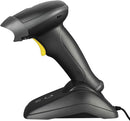 Adesso NUSCAN 2500TB Bluetooth 2D Barcode Scanner Antimicrobial w Charging Crdle