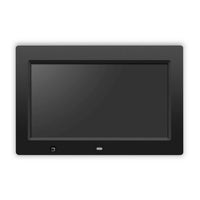 Aluratek ADMSF310F 10" LCD Digital Photo Picture Slideshow Motion Frame SD 4G